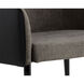 Asher Sparrow Grey / Napa Black Lounge Chair